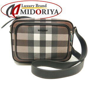 Burberry crossbody bag polyurethane dark birch brown